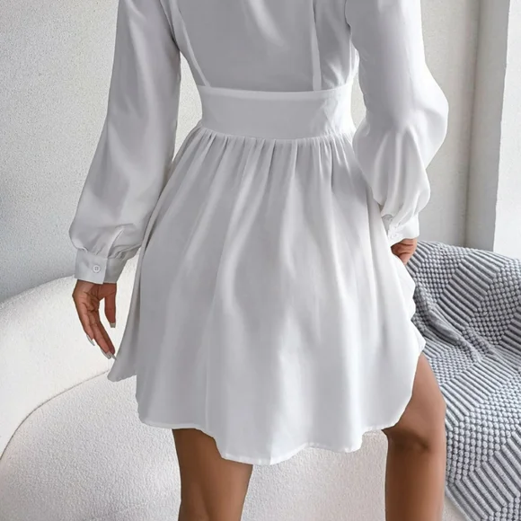 Bold and Flirty Turtleneck Mini Dress - Picture 6 of 10